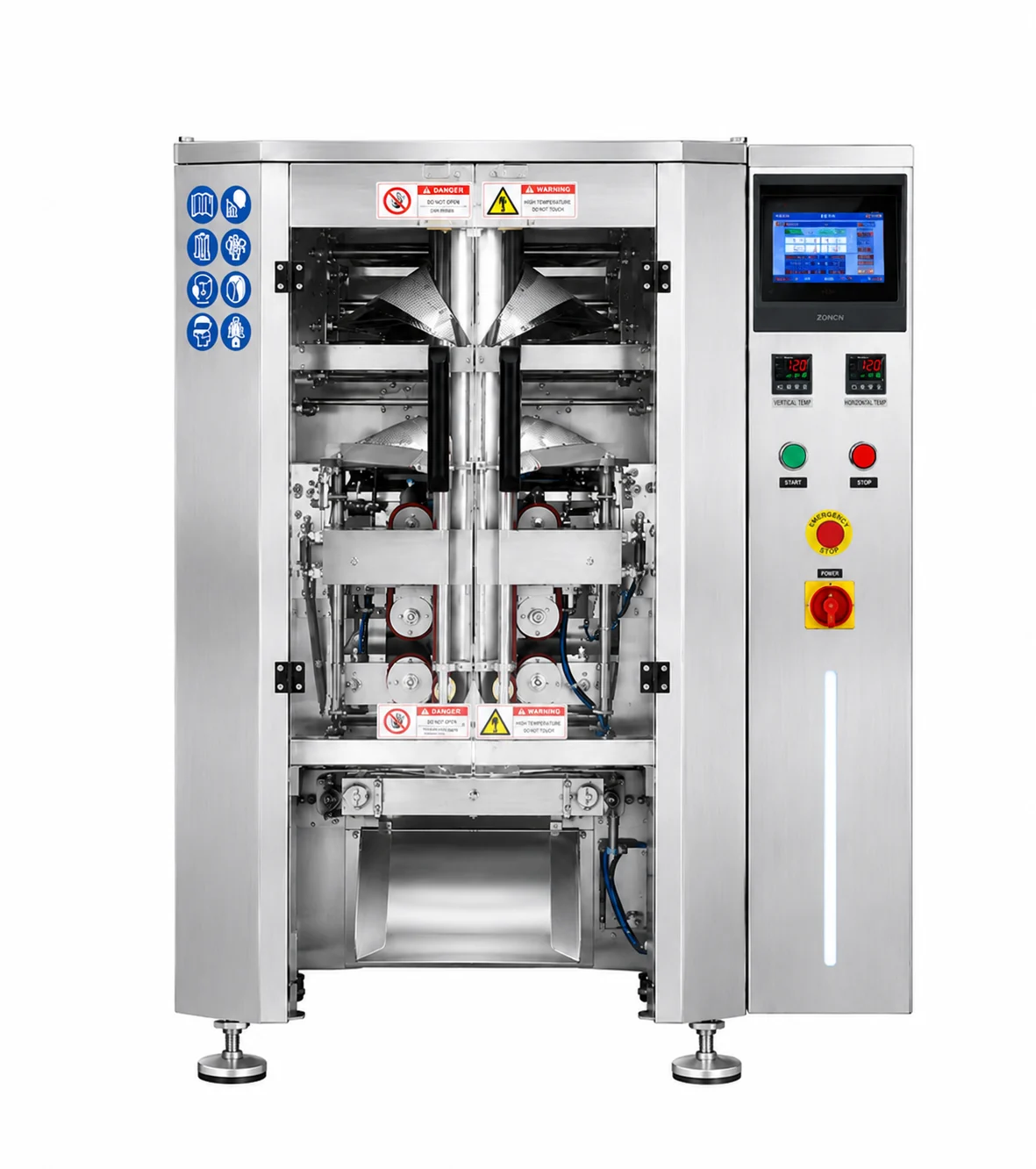 Vertical form-fill-seal machine (VFFS)
